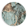 Turquoise Marble Glass Wall Art by Insigneart USA