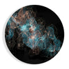 Blue Explosion Glass Wall Art by Insigneart USA