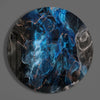 Blue Explosion Glass Wall Art by Insigneart USA