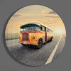 Caravan Glass Wall Art by Insigneart USA