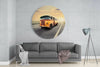 Caravan Glass Wall Art by Insigneart USA