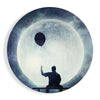 Full Moon Glass Wall Art by Insigneart USA
