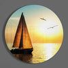 Sailboat Glass Wall Art by Insigneart USA