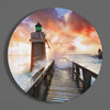 Lighthouse Glass Wall Art by Insigneart USA