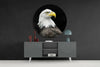 Eagle Glass Wall Art by Insigneart USA