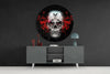 Skull Glass Wall Art by Insigneart USA