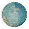 Blue Splash Glass Wall Art by Insigneart USA