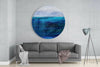 Blue Tones Glass Wall Art by Insigneart USA
