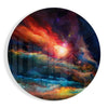 Colors in Space Glass Wall Art by Insigneart USA