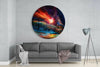 Colors in Space Glass Wall Art by Insigneart USA