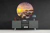 Sunrise Glass Wall Art by Insigneart USA