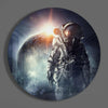Astronaut Glass Wall Art by Insigneart USA