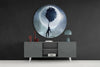 Full Moon Glass Wall Art by Insigneart USA