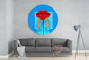 Lip Head Glass Wall Art by Insigneart USA