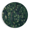 Green Forest Glass Wall Art by Insigneart USA