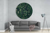 Green Forest Glass Wall Art by Insigneart USA