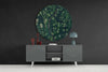 Green Forest Glass Wall Art by Insigneart USA