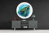 Caretta Caretta Glass Wall Art by Insigneart USA