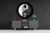 Black and White Glass Wall Art by Insigneart USA