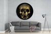 Skull Glass Wall Art by Insigneart USA