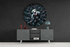 Android Cemetery Glass Wall Art by Insigneart USA