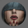 Bangs Glass Wall Art by Insigneart USA