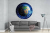 World Glass Wall Art by Insigneart USA