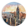 New York Glass Wall Art by Insigneart USA