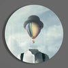 Balloon Head Glass Wall Art by Insigneart USA