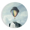 Balloon Head Glass Wall Art by Insigneart USA