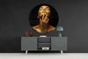 Gold Woman Glass Wall Art by Insigneart USA