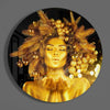 Gold Woman Glass Wall Art by Insigneart USA