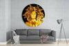 Gold Woman Glass Wall Art by Insigneart USA