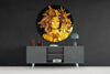 Gold Woman Glass Wall Art by Insigneart USA