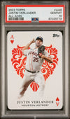 Graded 2023 Topps Justin Verlander #AA6 All Aces Baseball Card PSA 10 Gem Mint