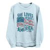 She Loves Jesus And America Too (Front) by Shield Republic