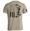Compound Bow USA Flag by Shield Republic