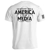 The Deadliest Virus in America is the Media (Black) by Shield Republic
