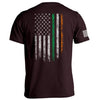 Irish American Flag by Shield Republic