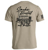 Smoke Brisket Not Meth by Shield Republic