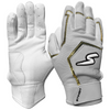 Sting Squad Batting Gloves - White & Gold Chrome