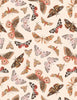 Butterfly Vintage Dress in Cream by Retrolicious