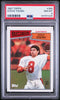 Graded 1987 Topps Steve Young #384 2nd Year Football Card PSA 8 NM-MT