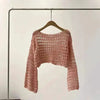 Women’s crochet knit beach cover up by FitiqueFit