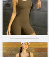 Seamless One-Piece Short Yoga Sportswear