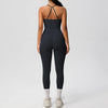 Women 2pcs Patchwork Sport Yoga Suit Training Tummy Tuck and Hip Lift