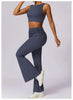Yoga Clothing Sets Athletic Wear Women High Waist Leggings And Top Two Piece Set Gym Tracksuit Push Up Fitness Workout Outfits