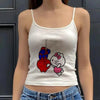 Y2K Hello Kitty Crop Top – Emo Girls Vintage Punk Tank by FitiqueFit