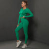 Women's Seamless Long Sleeve Yoga Top by FitiqueFit