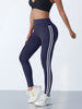 Women Striped Slim Leggings